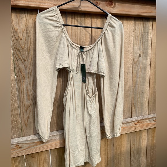 Target NWT tan dress - Picture 1 of 4